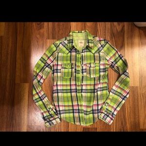 HOLLISTER button down juniors shirt.